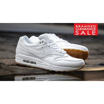 air max 1 cuir blanc