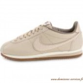 nike cortez femme beige